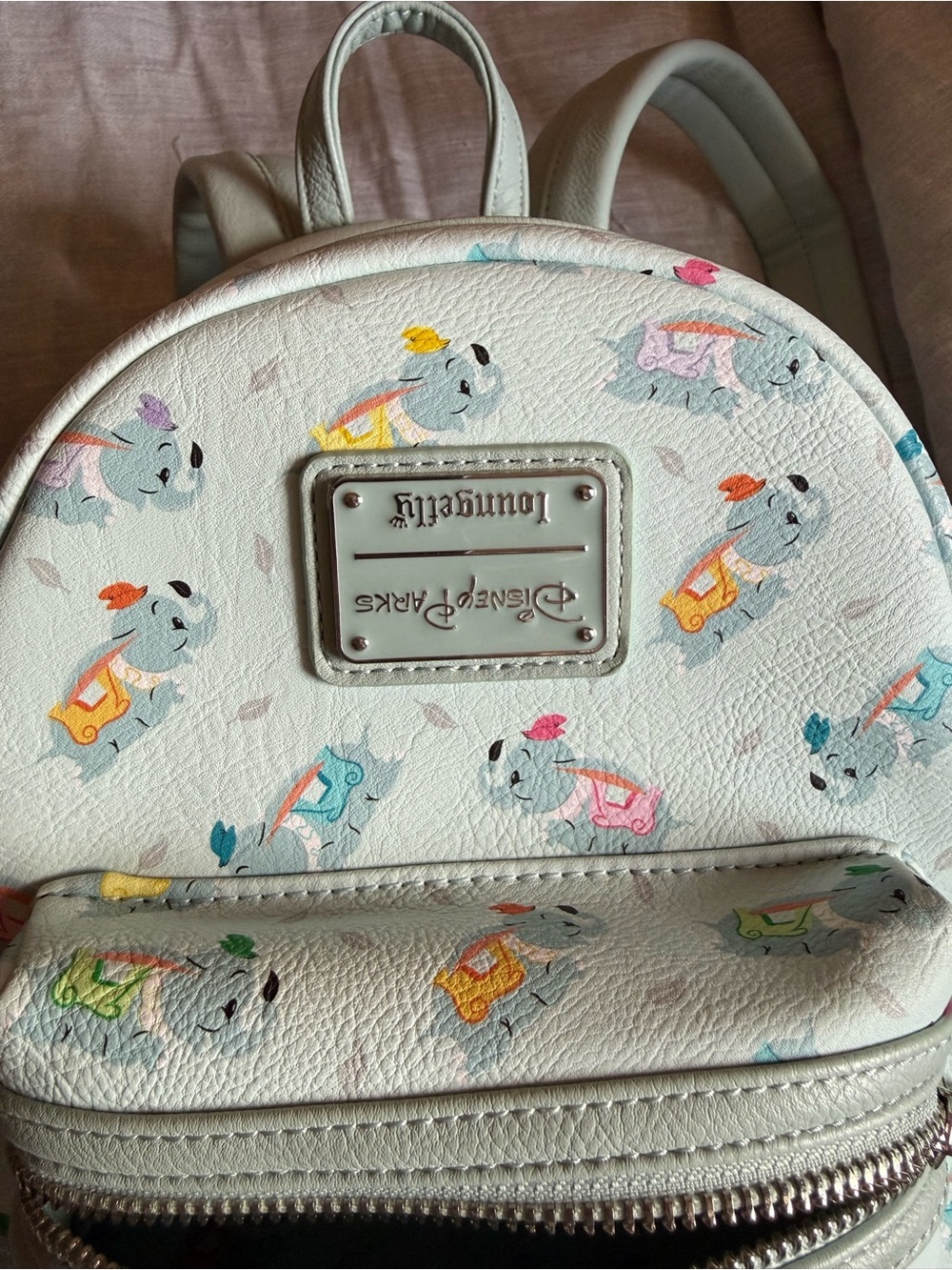 Disney Parks Loungefly Dumbo Mini Backpack 2022 *unique upside down emblem* - Picture 2 of 5